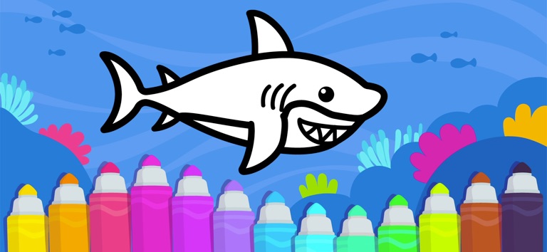 Рисовалка Детские Раскраски 3 для iOS — официальный трейлер