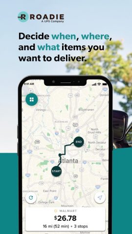 Roadie Driver для Android — скриншот 1