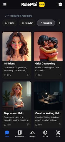 RolePlai — Ai Character Chat для Android — скриншот 3