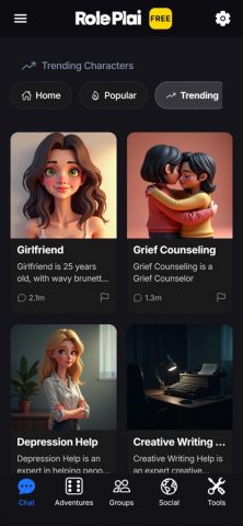 RolePlai — Ai Character Chat для iOS — скриншот 3