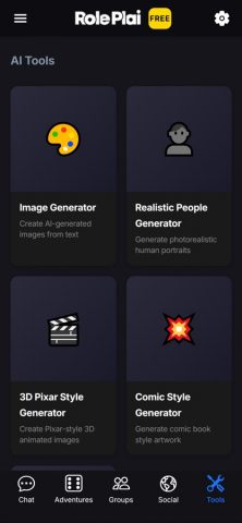 RolePlai — Ai Character Chat для iOS — скриншот 5