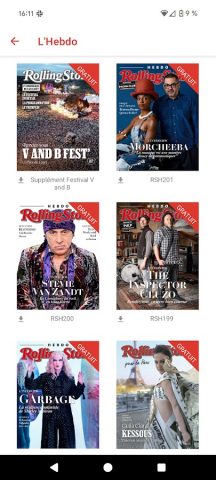Rolling Stone для Android — скриншот 3