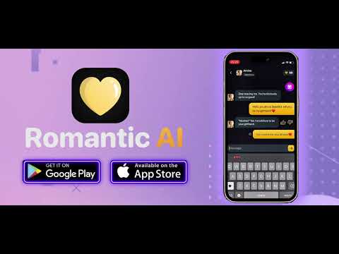 Romantic AI — Chat Girlfriend для Android — официальный трейлер