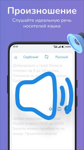 Русско-сербский переводчик для Android — скриншот 5