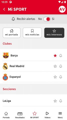 SPORT для Android — скриншот 4