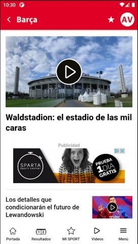 SPORT для Android — скриншот 5