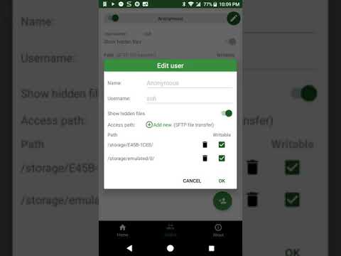 SSH/SFTP Сервер — Терминал для Android — официальный трейлер