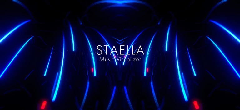 STAELLA — VJ, Music Visualizer для iOS — официальный трейлер