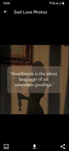 Sad Love Quotes & Broken Heart для Android — скриншот 5
