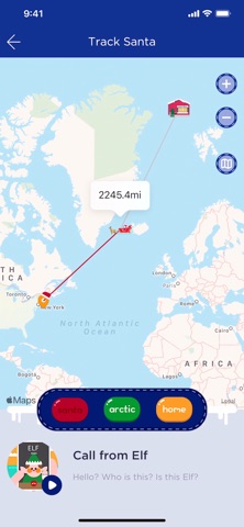 Santa Tracker — Track Santa для iOS — официальный трейлер