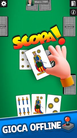 Scopa Più — Gioco di Carte для Android — скриншот 1