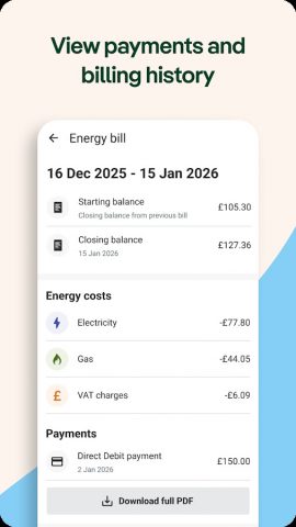 ScottishPower — Your Energy для Android — скриншот 5