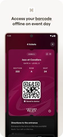 SeatGeek – Tickets to Events для Android — скриншот 3