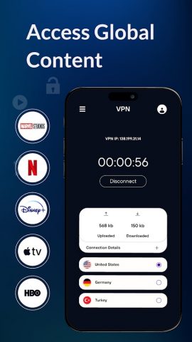Secure VPN — Fast & Super VPN для Android — скриншот 4