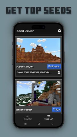 Seed Viewer For Minecraft для Android — скриншот 2