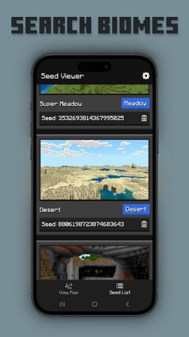 Seed Viewer For Minecraft для Android — скриншот 3