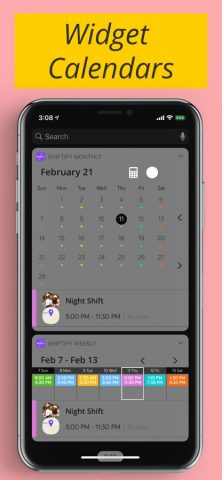 Shiftify, График дежурств смен для iOS — скриншот 5