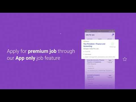 Shine.com Job Search App для Android — официальный трейлер