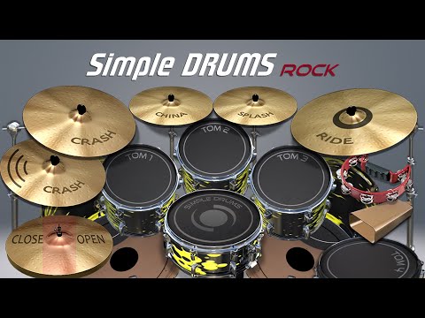 Simple Drums Rock — ударные для Android — официальный трейлер