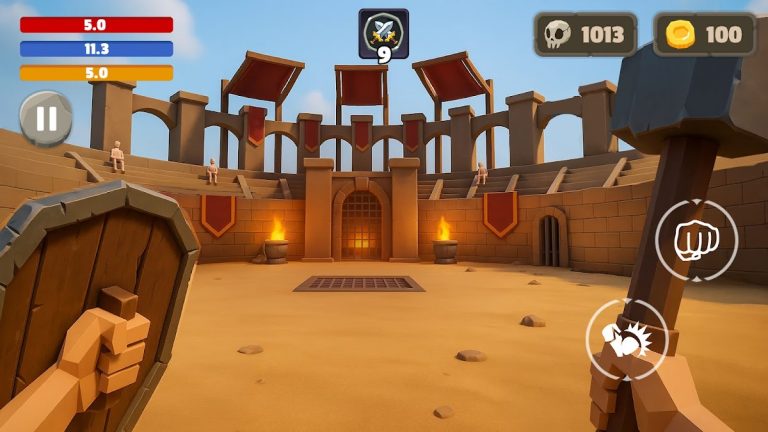 Симулятор Гладиатора: Арена 3D для Android — скриншот 1