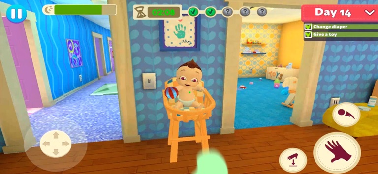 Симулятор Мамы — малыш и папа для iOS — официальный трейлер
