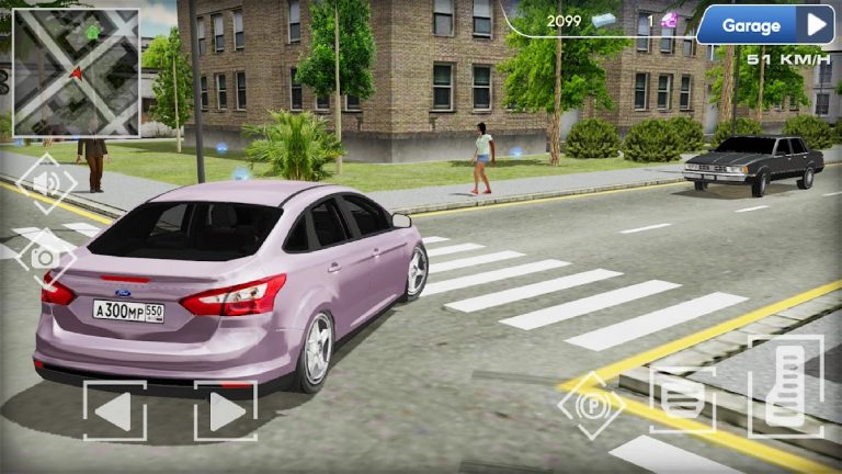 Симулятор машины Форд Фокус для Android — скриншот 2