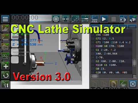 Симулятор токарного станка ЧПУ для Android — официальный трейлер