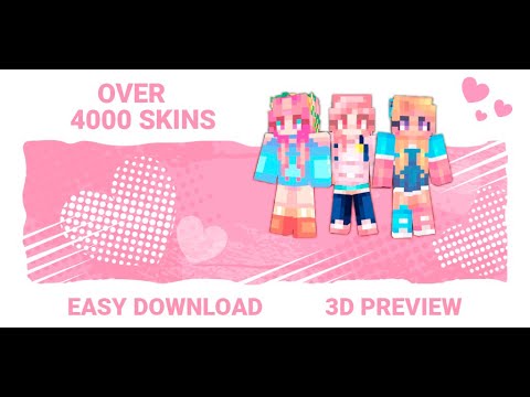 Скины Девочек для Майнкрафт для Android — официальный трейлер