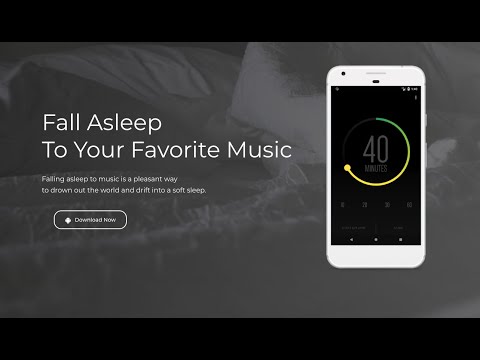 Sleep Timer (Turn music off) для Android — официальный трейлер