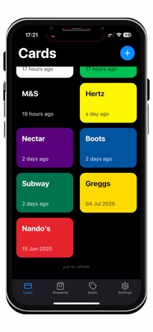 SmartCards: Store Card для iOS — официальный трейлер