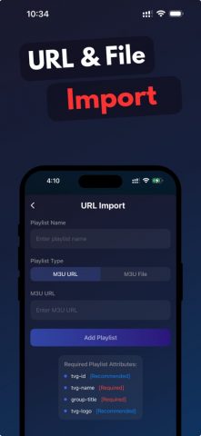 Smarters IPTV Pro: Player для iOS — скриншот 4