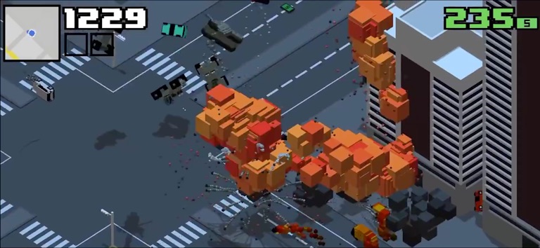 Smashy Road: Wanted 2 для iOS — официальный трейлер