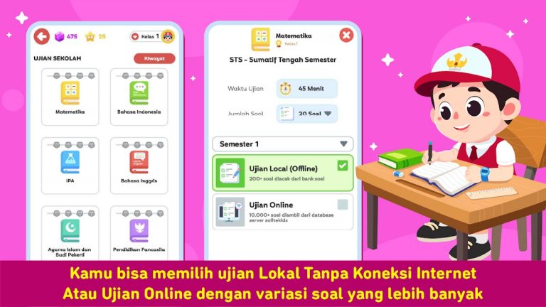 Soal Ujian SD + TKA для Android — скриншот 5