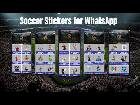 Soccer Stickers for WhatsApp для Android — официальный трейлер