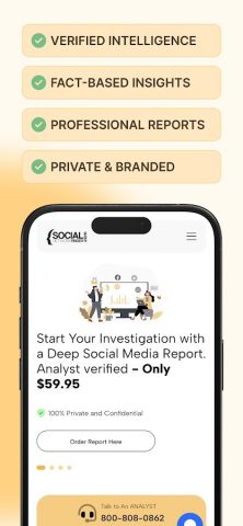 Social Network Finder для Android — скриншот 2