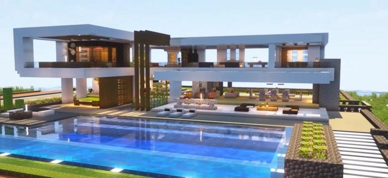 Современные дома для Minecraft для iOS — официальный трейлер