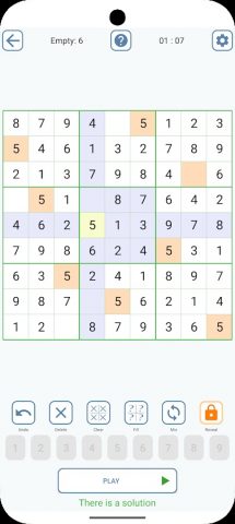 Создай своё Sudoku для Android — скриншот 2