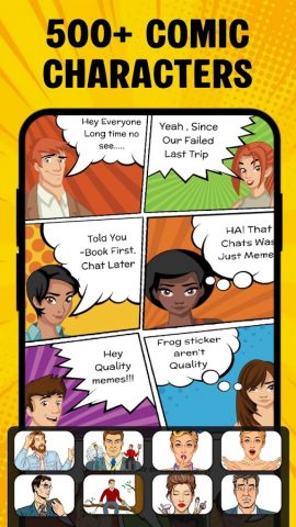 Создатель комиксов для Android — скриншот 3