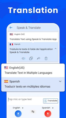 Speak and Translate Languages для Android — скриншот 2