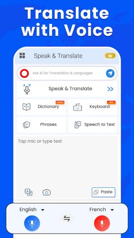 Speak and Translate Languages для Android — скриншот 3