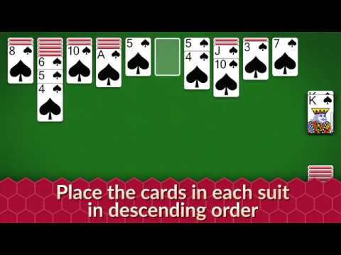 Spider Solitaire для Android — официальный трейлер