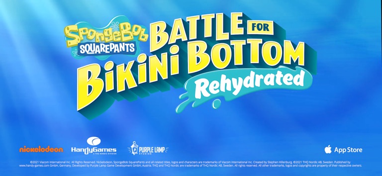 SpongeBob SquarePants для iOS — официальный трейлер