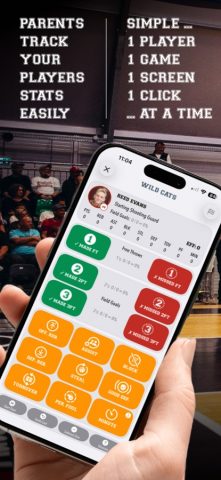 Статистика Баскетбола для iOS — скриншот 2