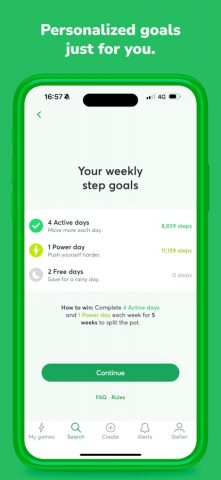 StepBet: Walk, Get Active, Win для iOS — скриншот 2