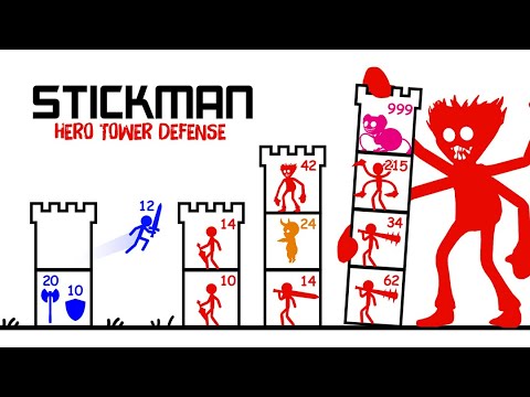 Stick Hero: Tower Defense для Android — официальный трейлер