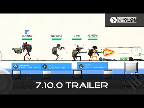 Stick Warfare: Blood Strike для Android — официальный трейлер
