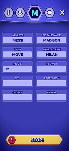 StopotS — The Categories Game для iOS — официальный трейлер