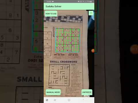 Sudoku Solver (Camera) для Android — официальный трейлер