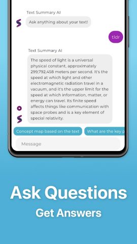 Summary AI — TLDR Summarize для Android — скриншот 4