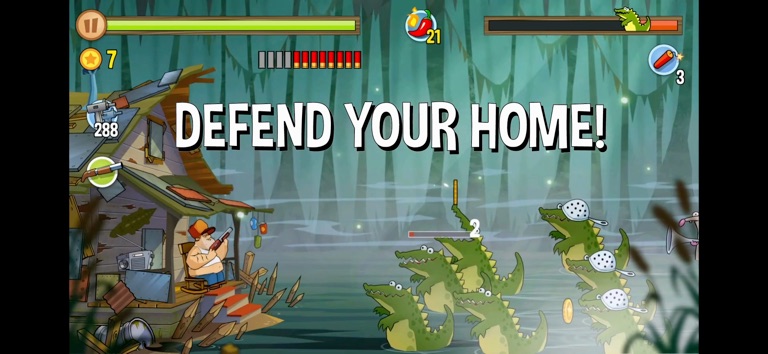 Swamp Attack для iOS — официальный трейлер